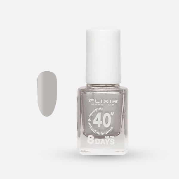 Élixir 40 Secondes #115 vernis à ongles argent Silver