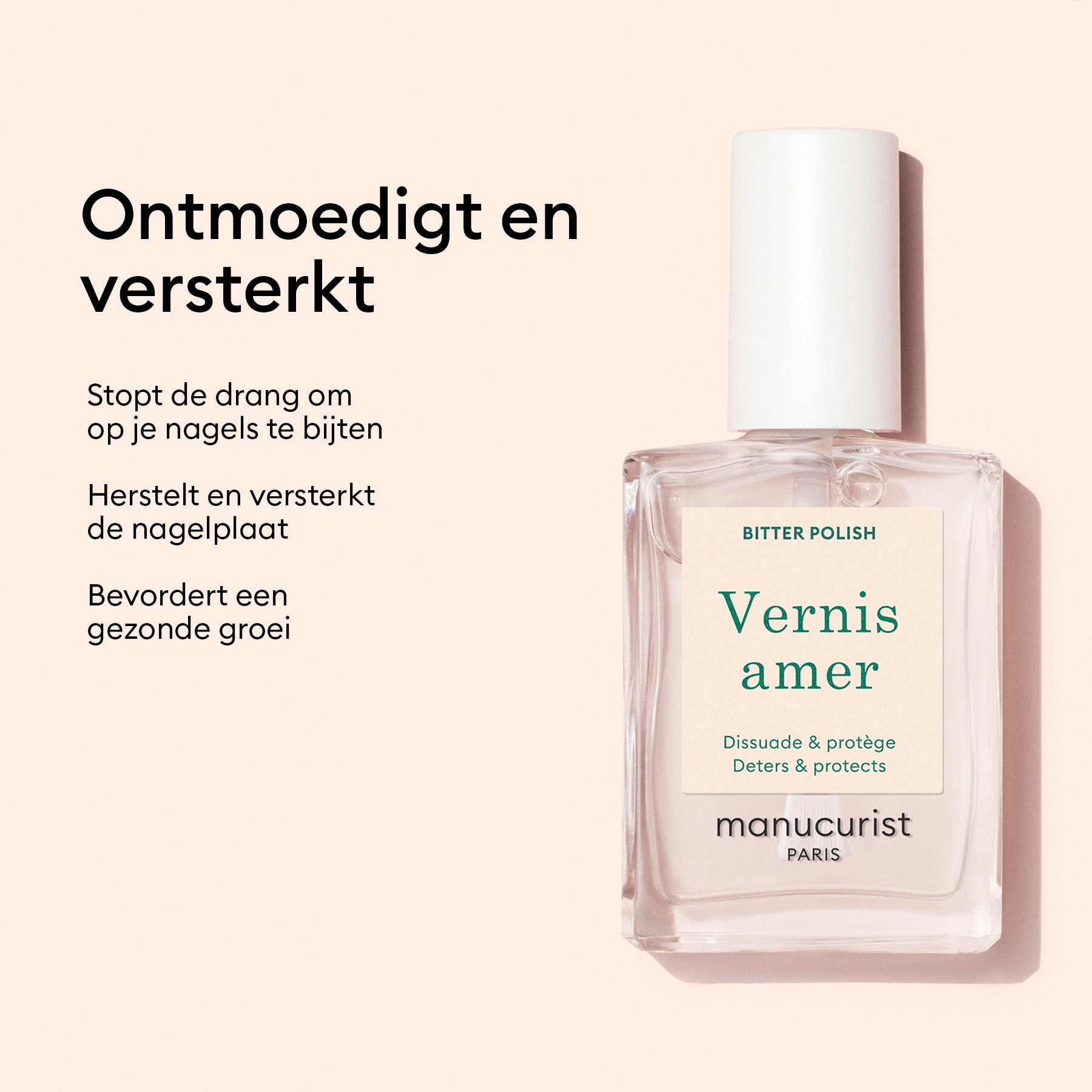Manucurist Routine Ultimate kit soins ongles rongés amer