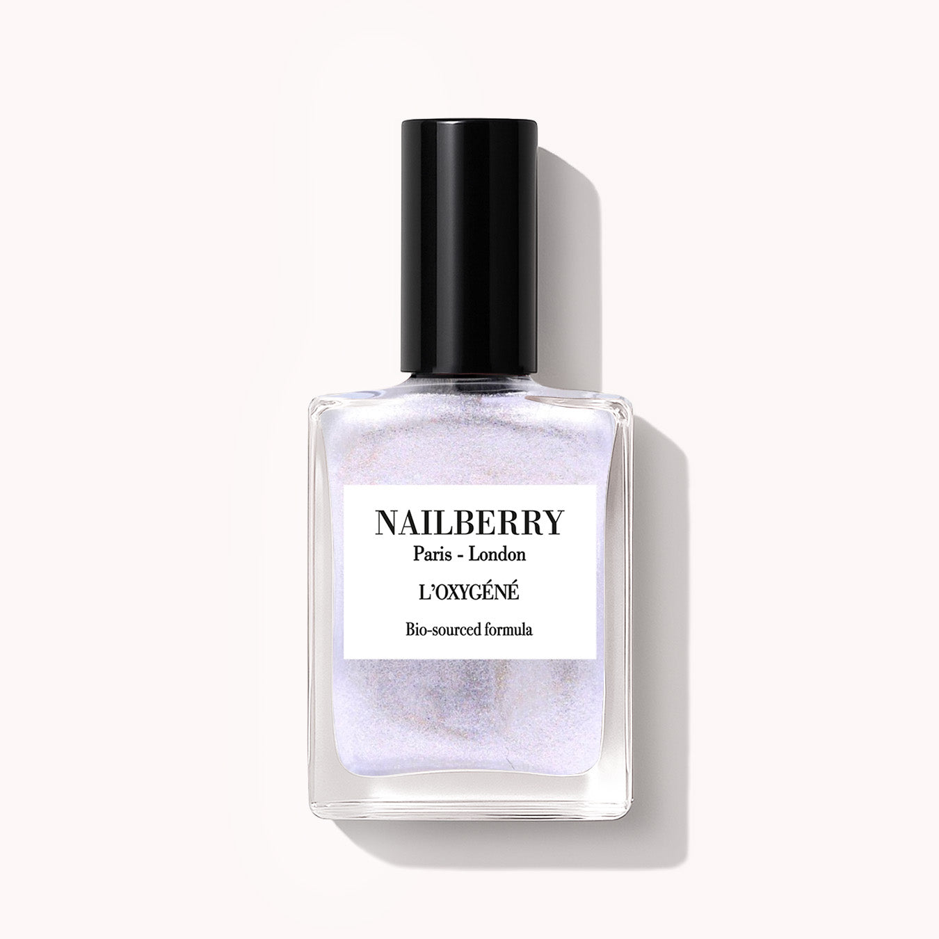 Nailberry L'oxygéné Star Dust vernis 14 ml blanc argenté