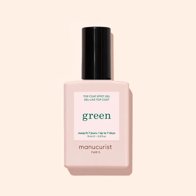Manucurist Green Top Coat Sunshine vernis effet gel brillant