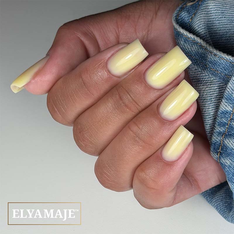 Elyamaje Color Creamy Gel Lemongrass N°05 gel UV LED gainage