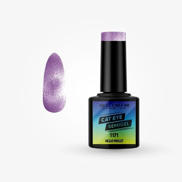 Élixir Cat Eye #1171 vernis semi-permanent violet 8ml