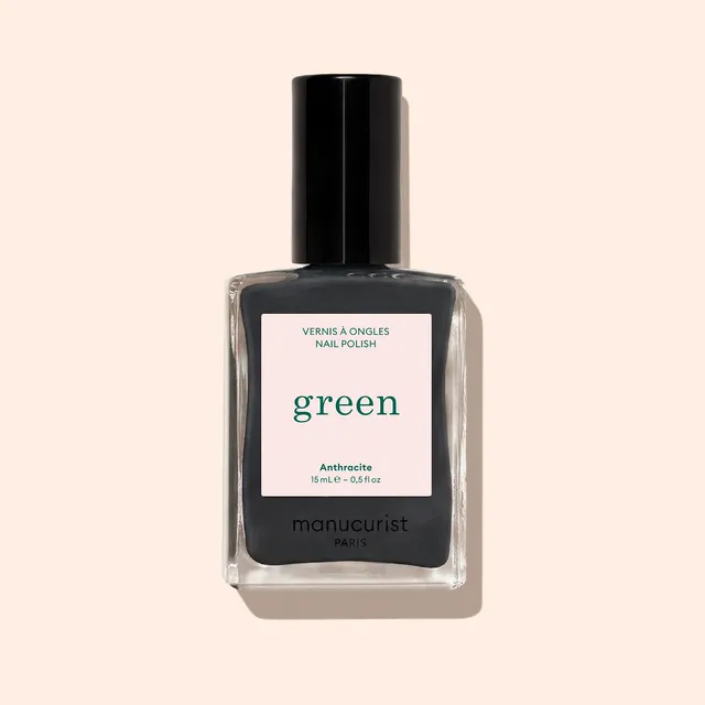 Manucurist Green Anthracite vernis gris foncé opaque