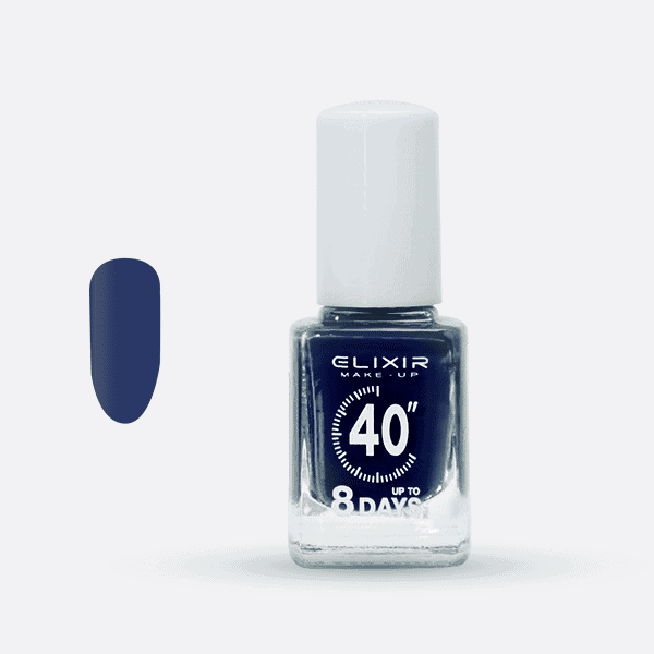 Élixir 40 sec Up to 8 Days vernis #101 bleu océan