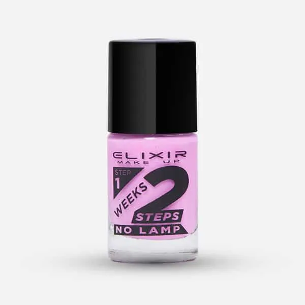 Élixir 2 Weeks #716 vernis effet gel Shocking Pink sans lampe