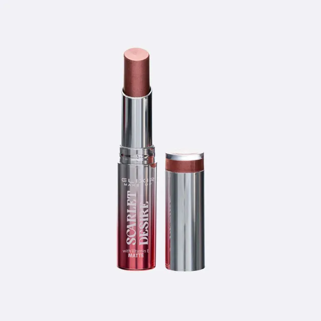 Elixir Scarlet Desire #107 rouge à lèvres mat vitamine E