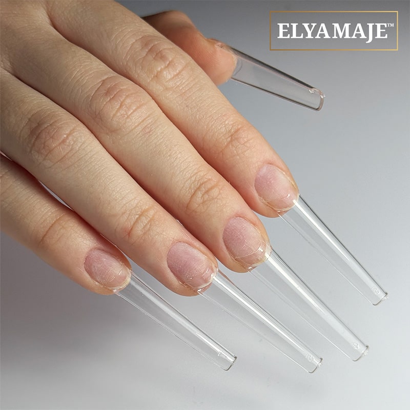 Elyamaje Damas capsules coffin transparentes 50 pcs