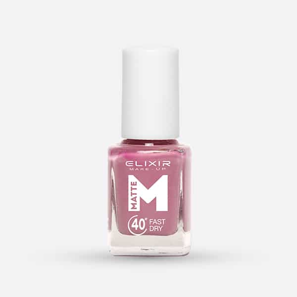 Élixir Matte vernis à ongles #M38 Coneflower bleu mat 40 secondes