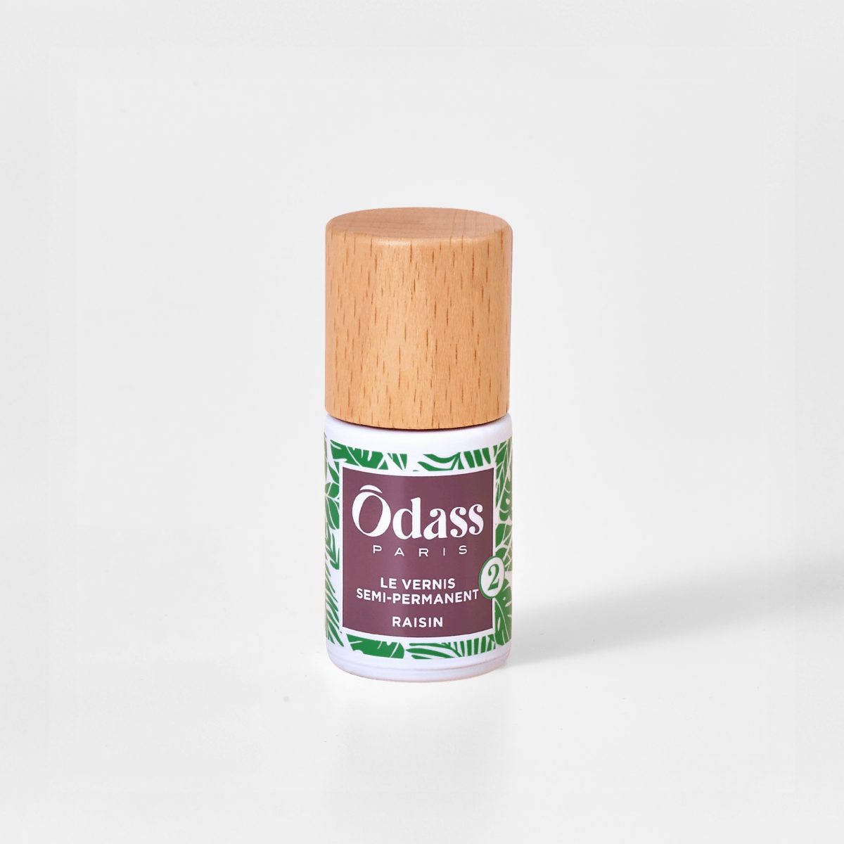 Ôdass Paris Vernis Semi-Permanent Raisin 10 ml LED biosourcé