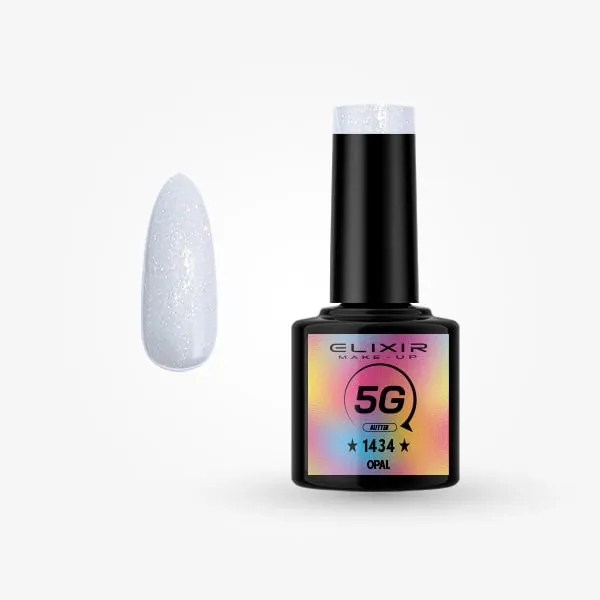 Élixir Semi Gel vernis semi-permanent 8ml n°1434 Opal nacré