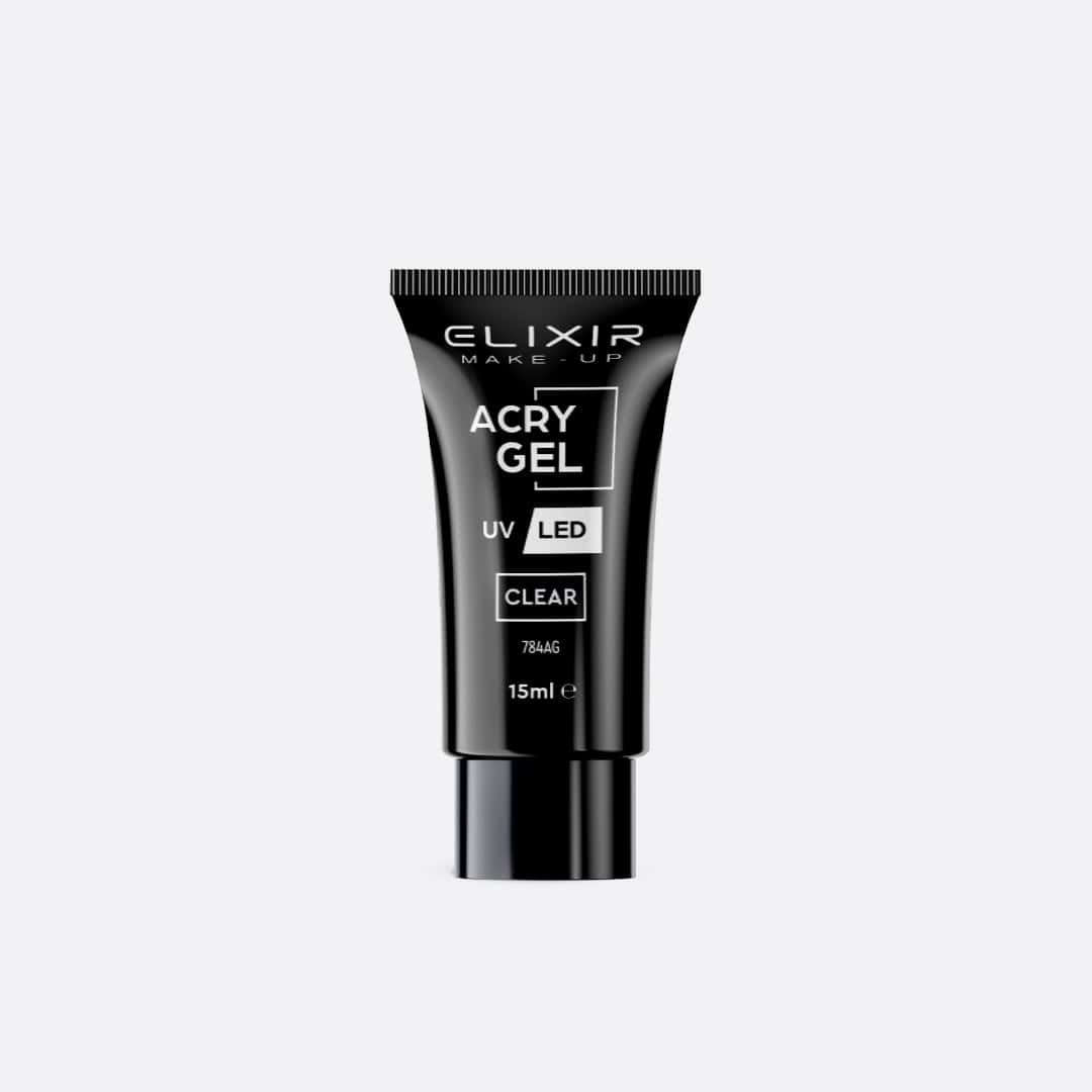 Élixir AcryGel #784AG Gel Construction 15g Transparent Solide