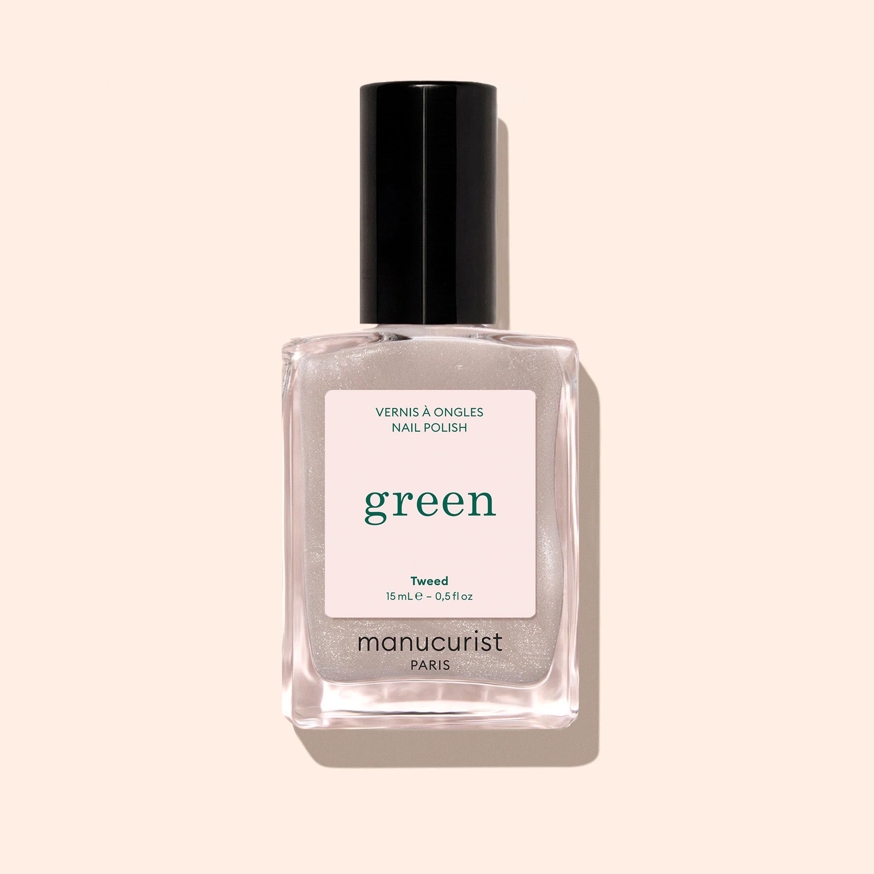 Manucurist Green Tweed vernis à ongles gris nacré opaque