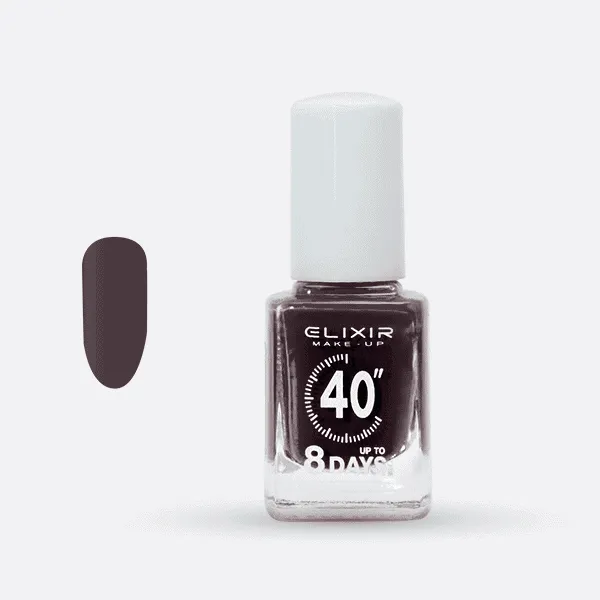Élixir 40 Second vernis ongles 102 Dramatic opaque