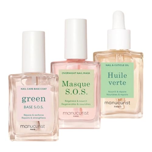Manucurist Rescue Kit coffret soins ongles abîmés 3 soins