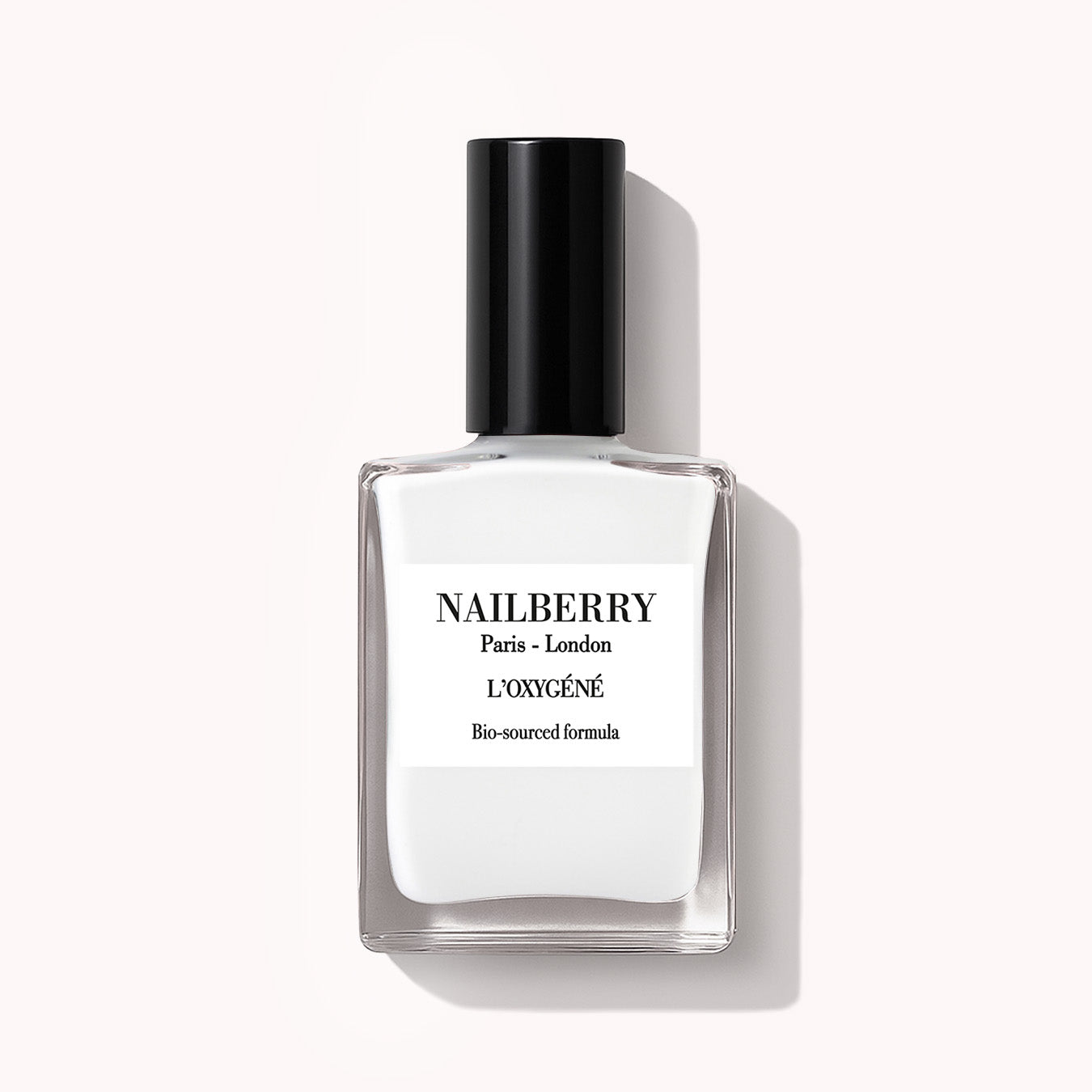 NAILBERRY L'oxygéné Flocon vernis 14ml blanc opaque