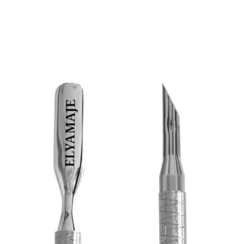 Elyamaje Lotus Expert Pro pousse-cuticules 2-en-1 inox