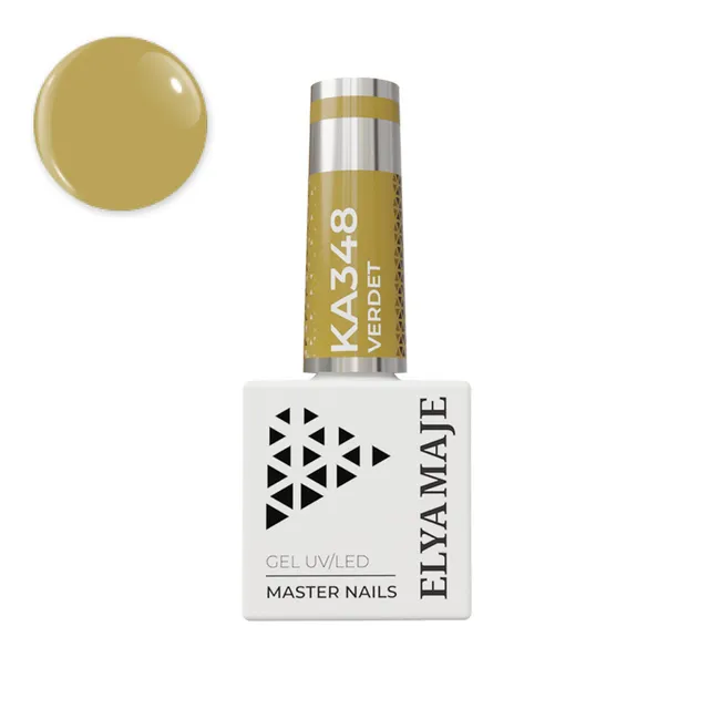 Elyamaje N° 348 Verdet vernis semi-permanent vert