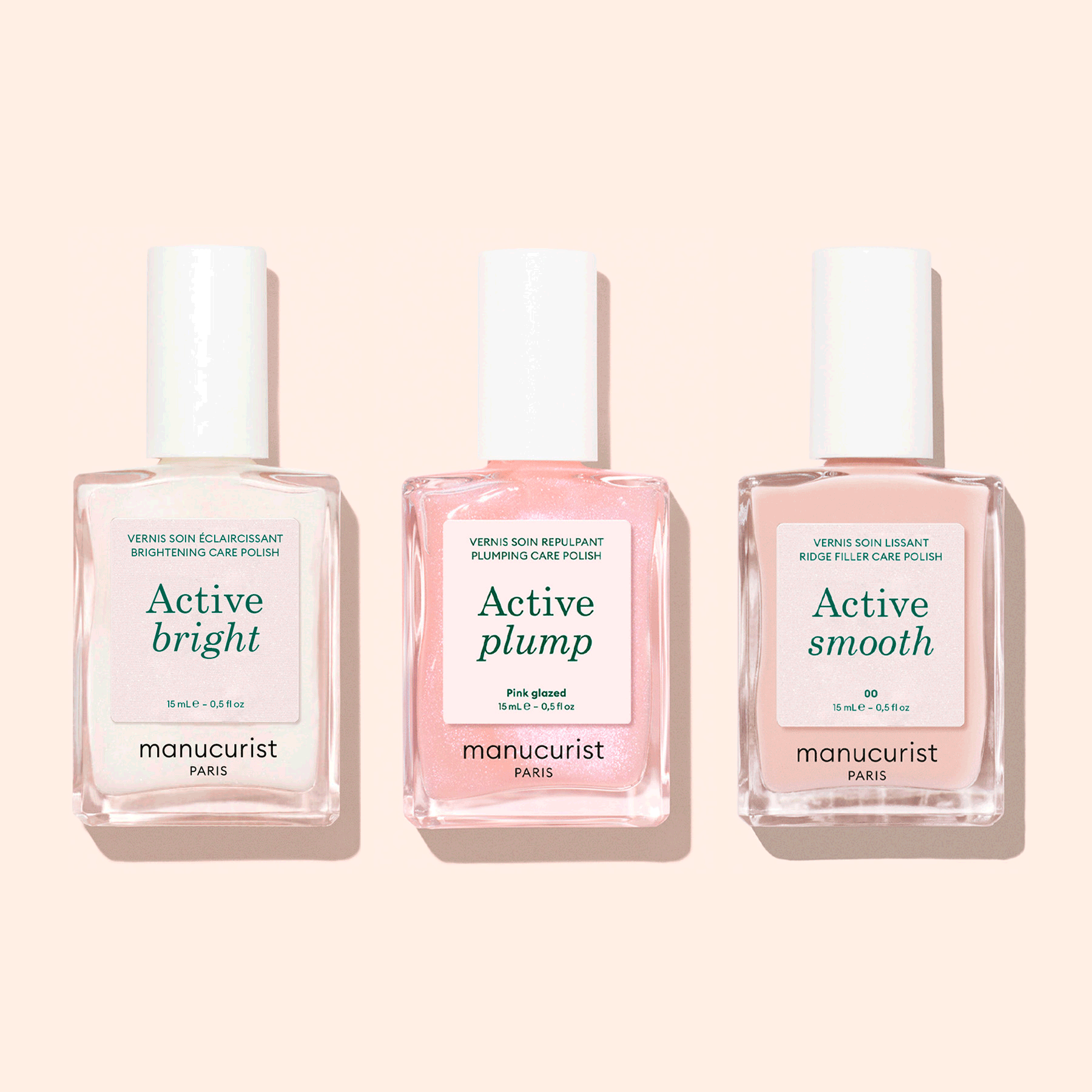Manucurist Active Trio à personnaliser vernis soin 3 vernis