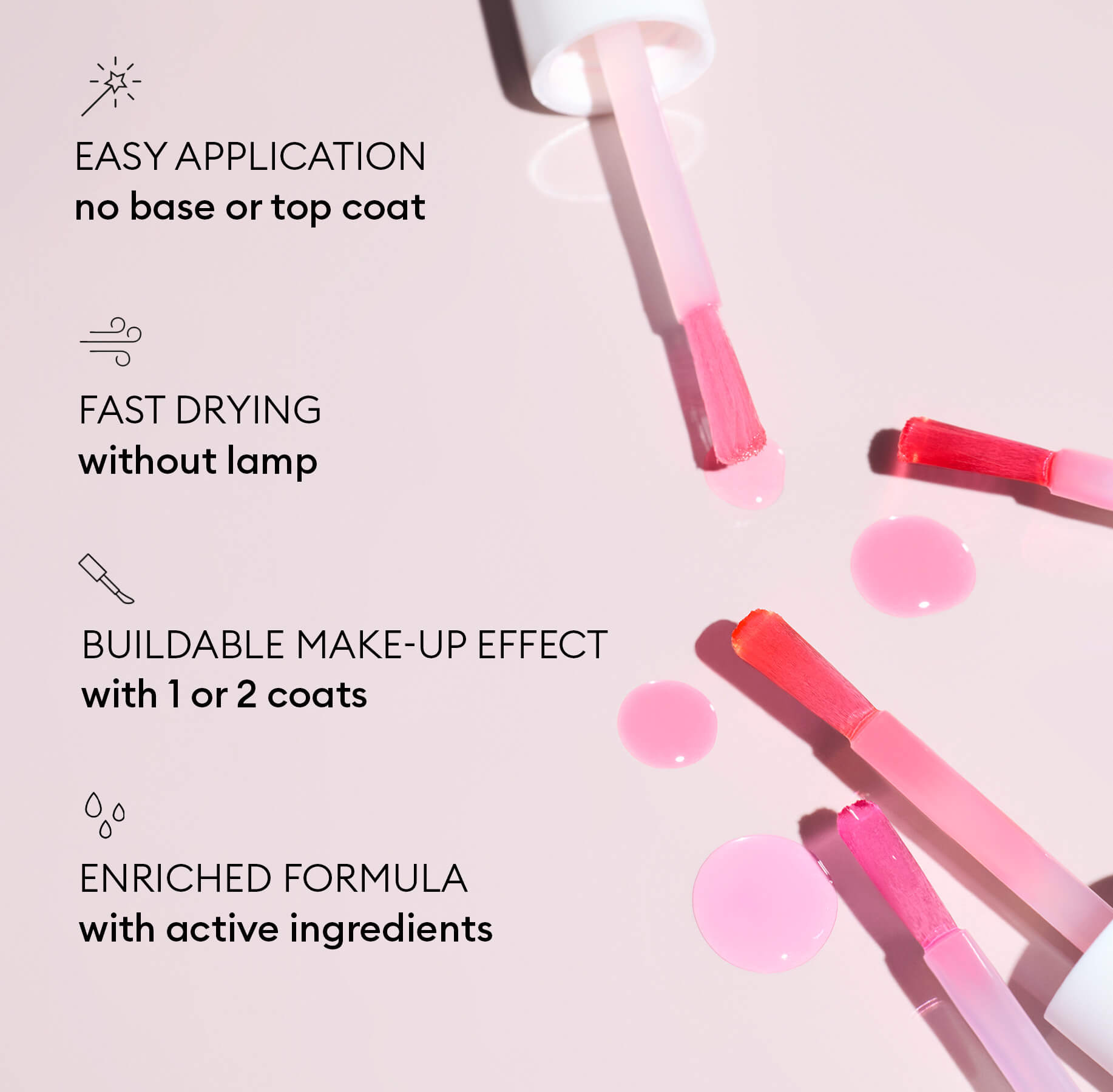 Manucurist Active Glow Raspberry vernis soin gloss