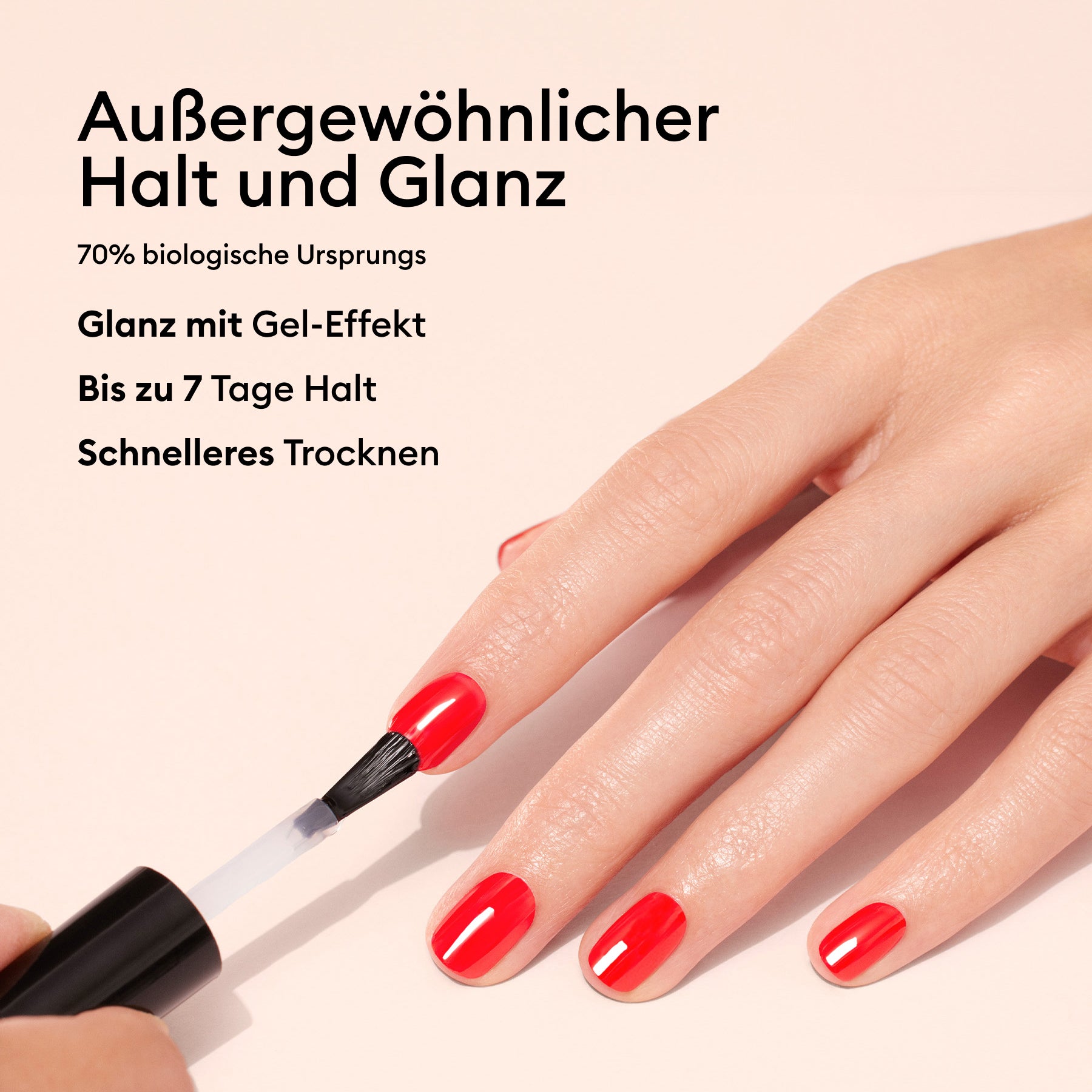 Manucurist Green Top Coat Sunshine vernis effet gel brillant
