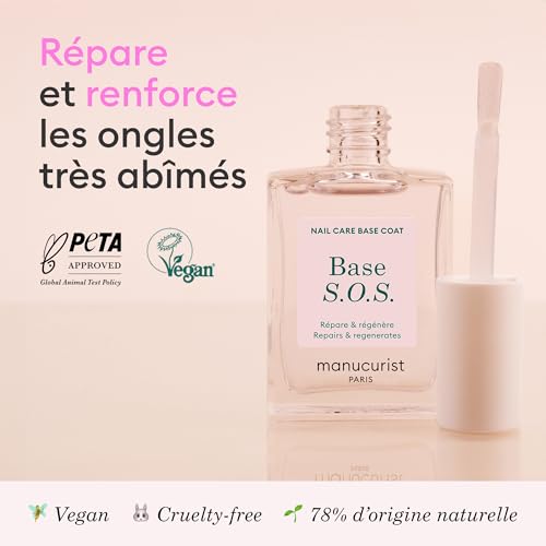 Manucurist Base S.O.S. soin fortifiant ongles très abîmés