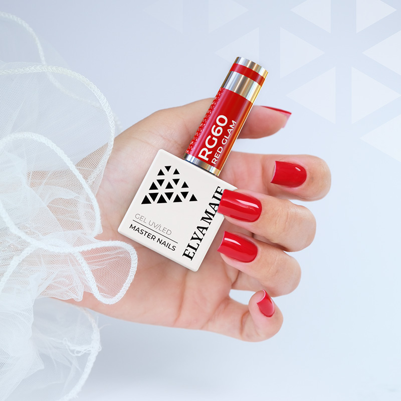 Elyamaje N°60 Red Glam vernis semi-permanent rouge
