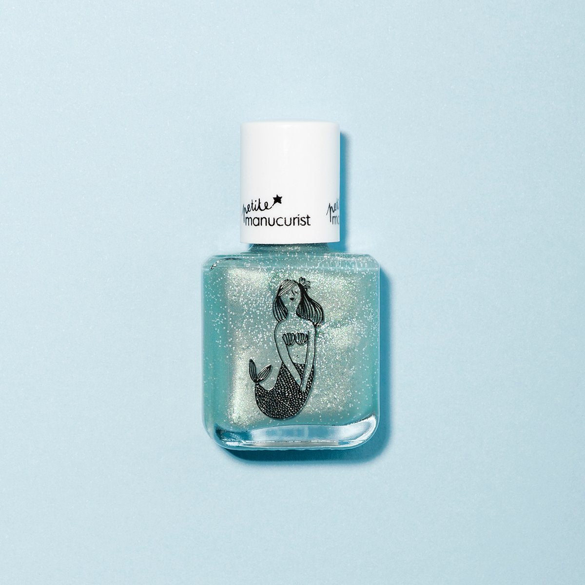 Manucurist Bonnie la Sirène vernis enfant bleu pailleté