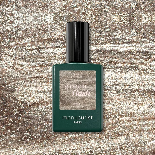 Manucurist Green Flash Metallic vernis semi-permanent doré