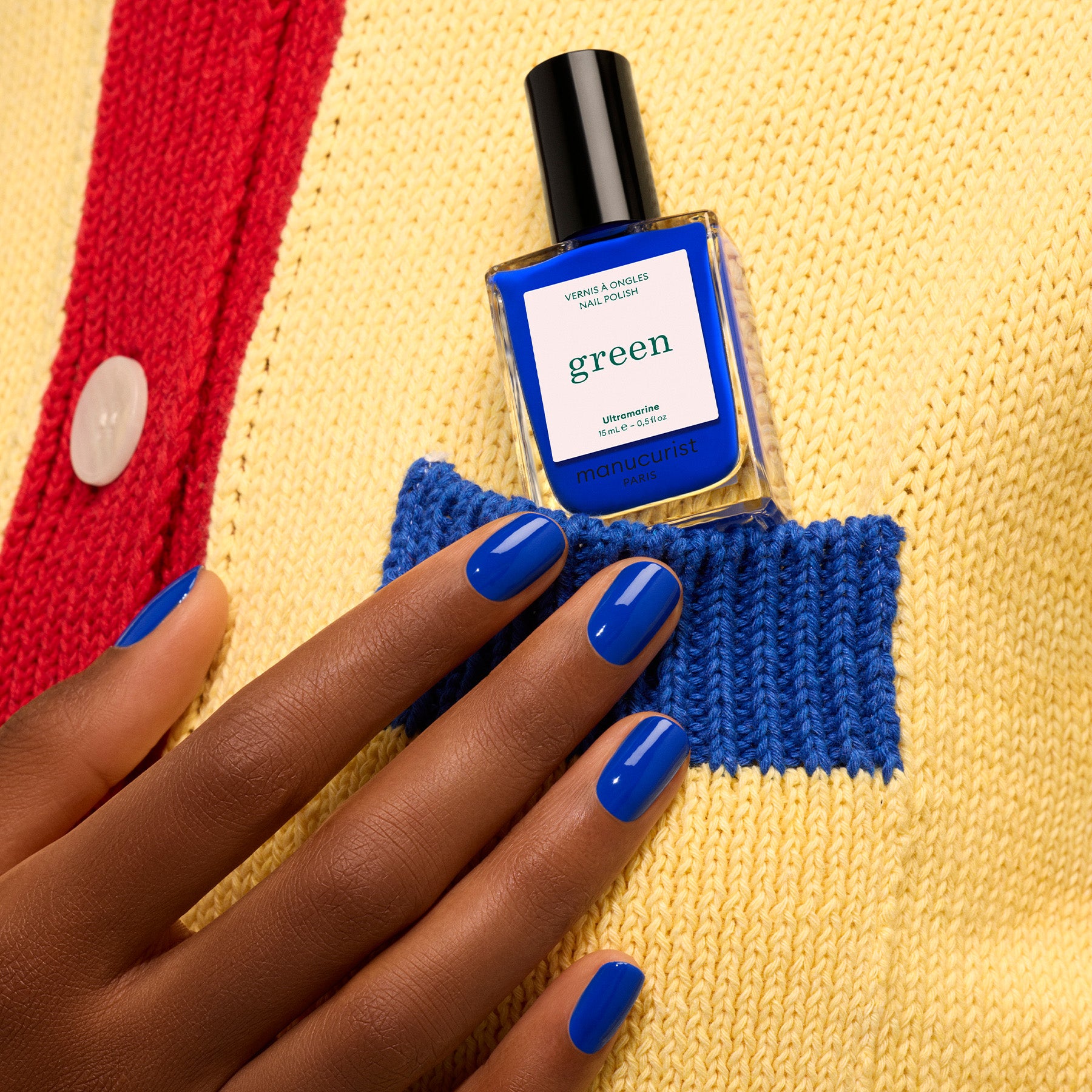 Manucurist Green Ultramarine vernis bleu électrique