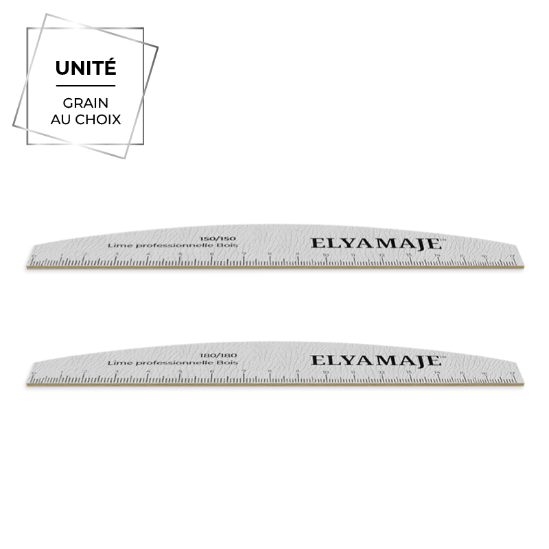 ElyaMaje lime demi-lune bois manucure douce