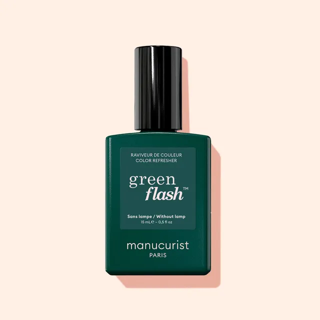 Manucurist Green Flash Color Refresher top coat brillance
