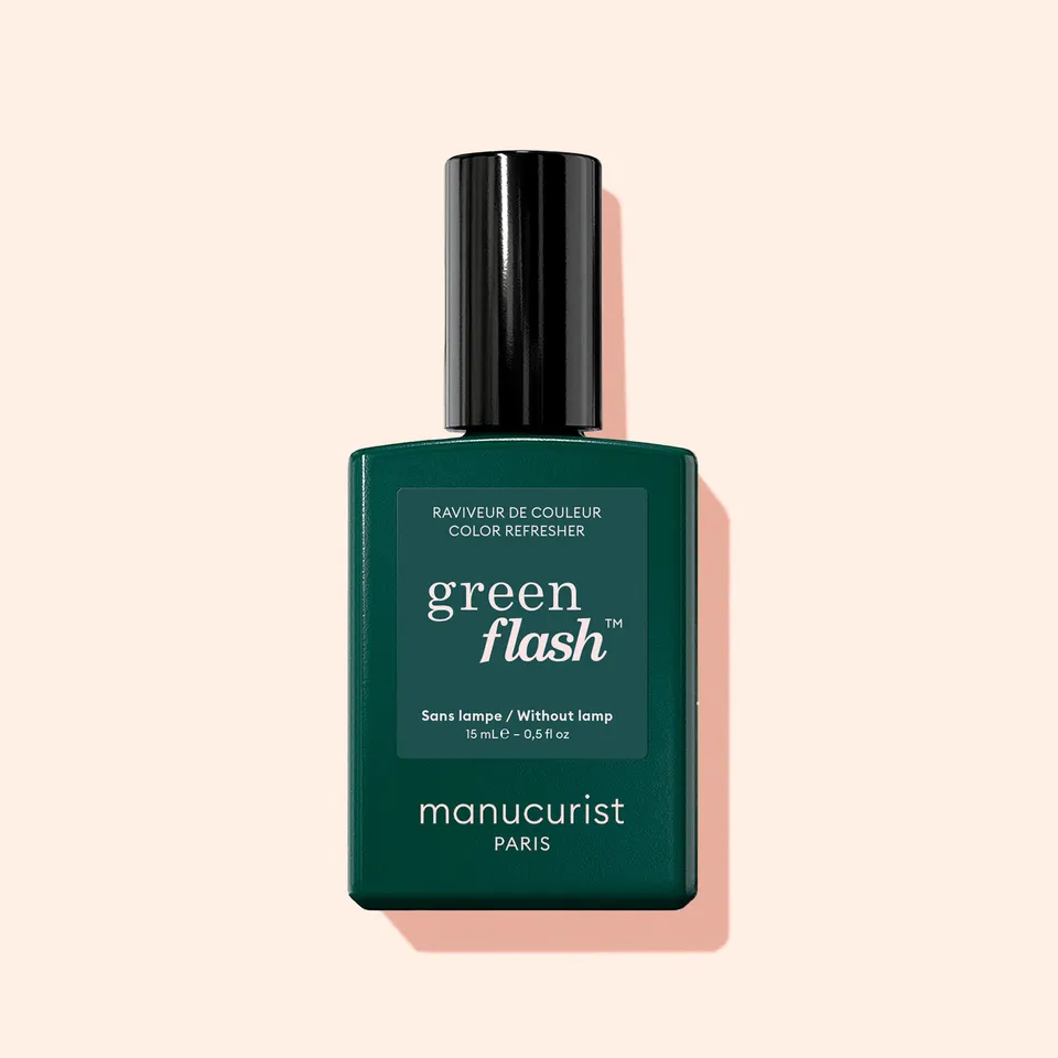Manucurist Green Flash Color Refresher top coat brillance