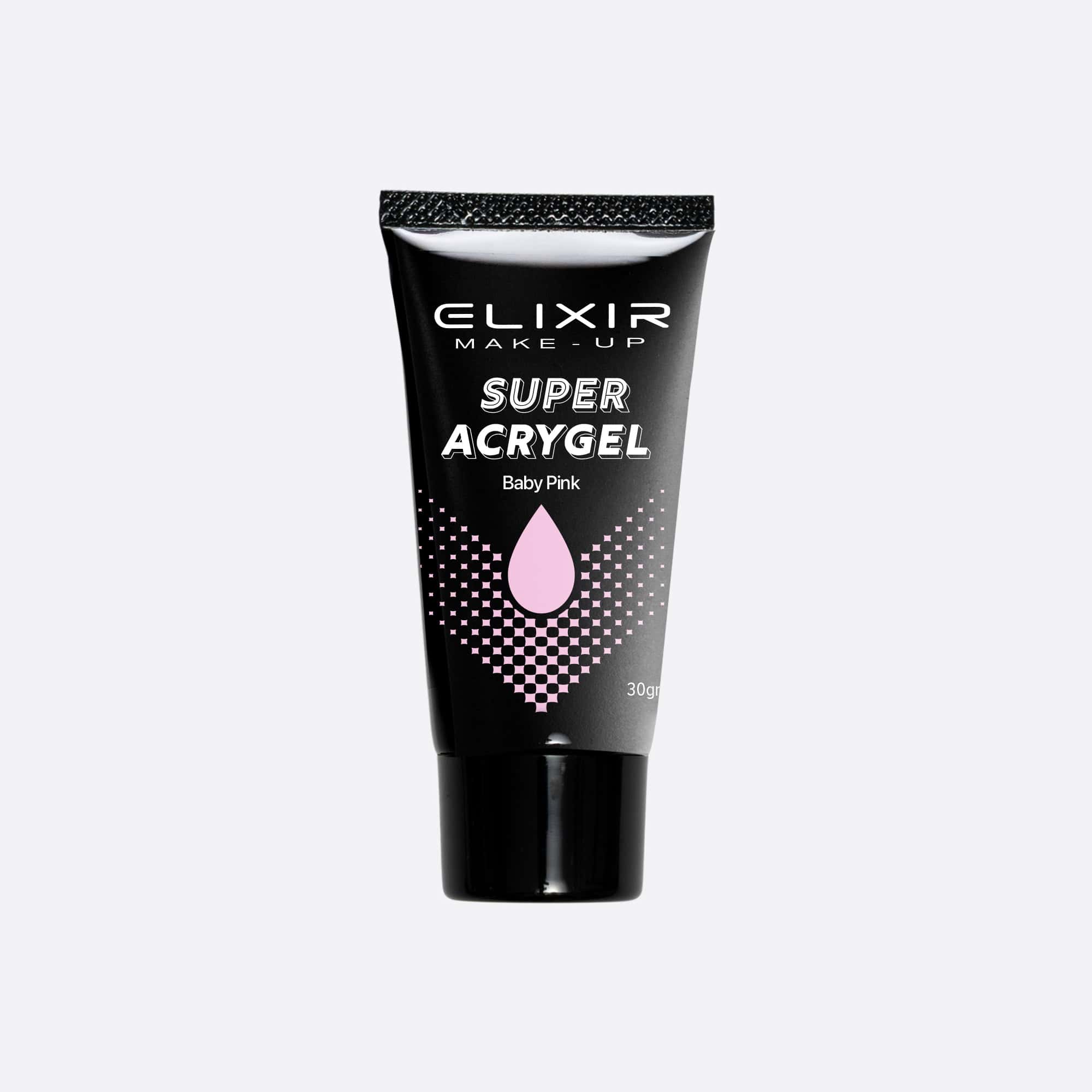 Élixir Super Acry Gel #908D acrygel Baby Pink 30g rose