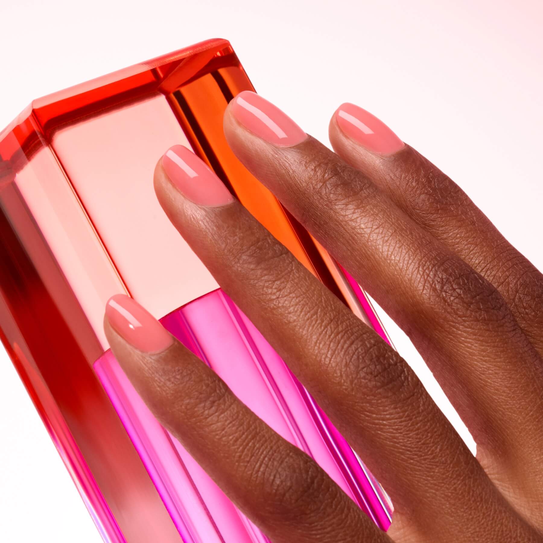 Manucurist Green Sugar Plum Jelly vernis à ongles rose translucide