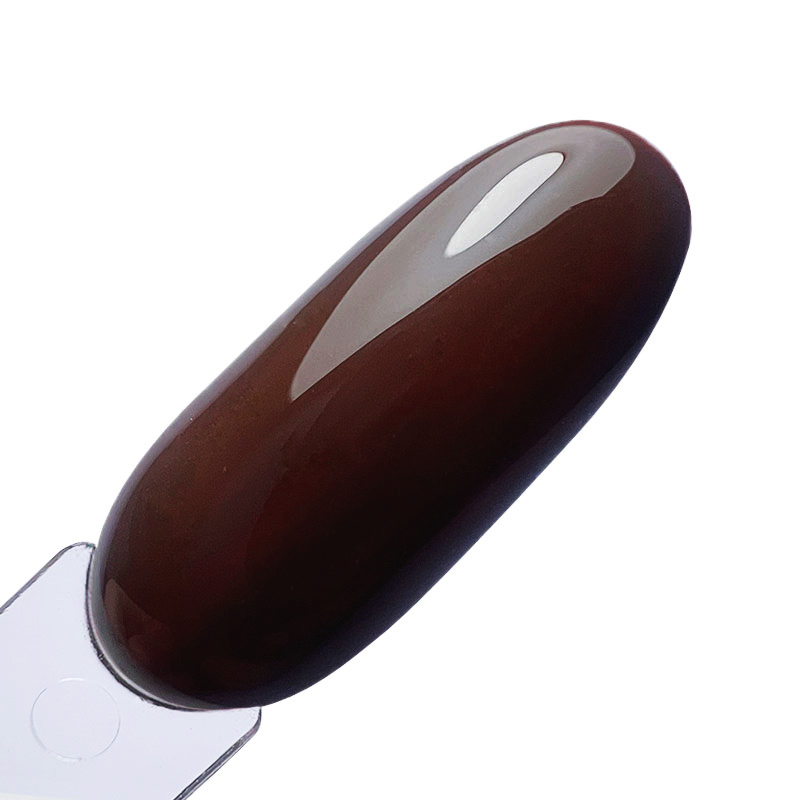 Elyamaje N°123 Coffee vernis semi-permanent marron couvrant