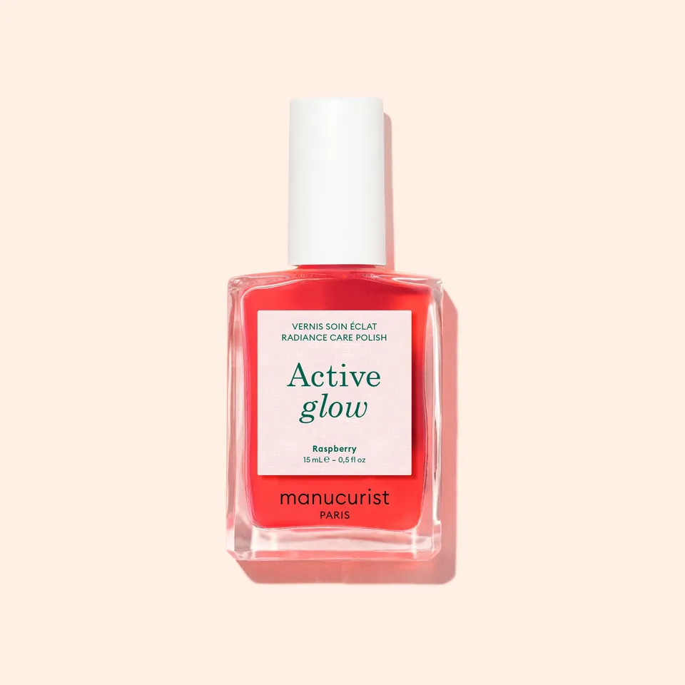 Manucurist Active Glow Raspberry vernis soin gloss