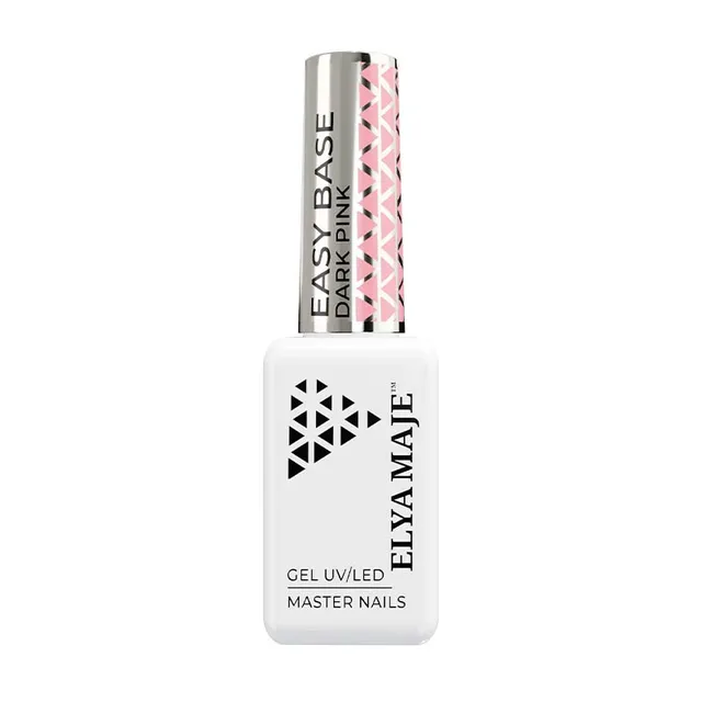 Elyamaje Easy Base Colorée Base Dark Pink tenue renforcée