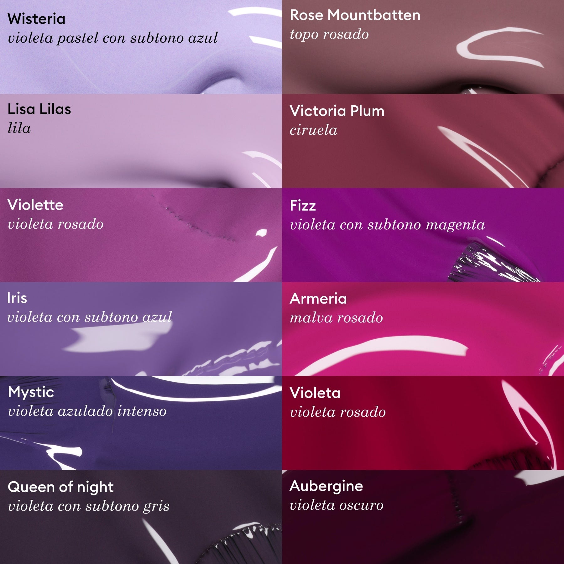 Manucurist Green Fizz vernis violet magenta