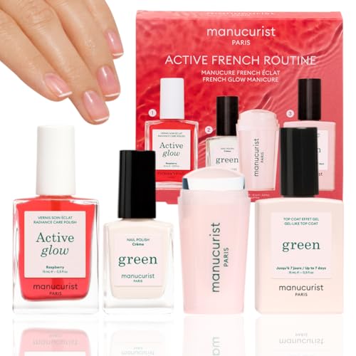 Manucurist Kit French Manucure coffret Active Glow Raspberry Crème
