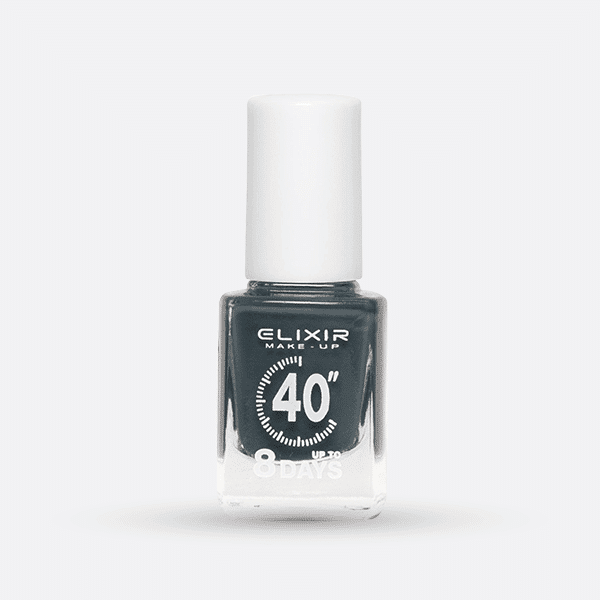 Élixir 40" 376 vernis ongles séchage rapide gris plomb