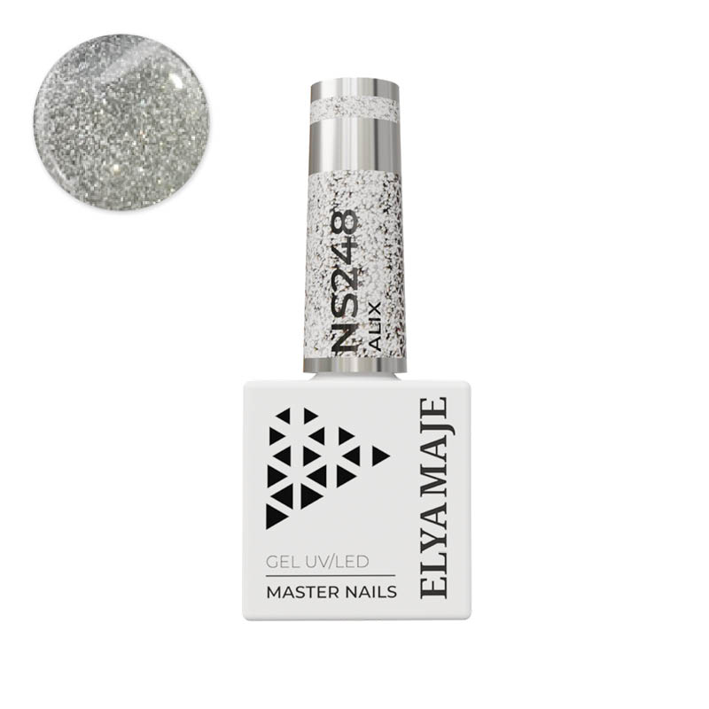 Elyamaje N°248 Alix vernis semi-permanent réfléchissant