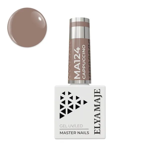 Elyamaje Vernis Semi-Permanent N°124 Cappuccino marron