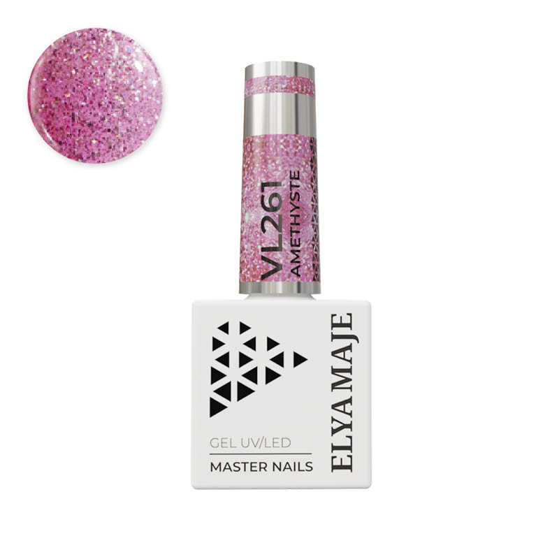 Elyamaje N°261 Améthyste vernis semi-permanent couvrant
