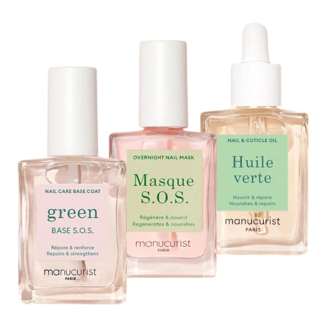 Manucurist Rescue Kit coffret soins ongles abîmés 3 soins