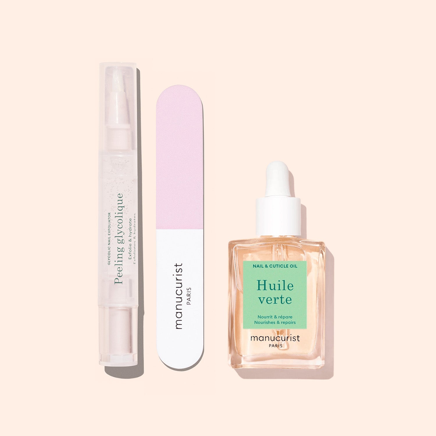 Manucurist Routine Glow kit soin ongles nourrissant