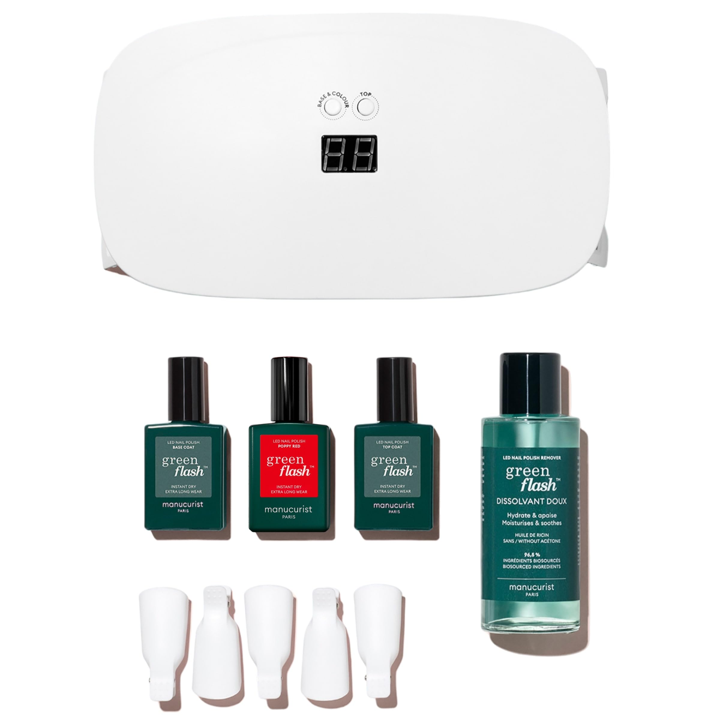 Manucurist Green Flash Hortencia kit semi-permanent lampe 24W