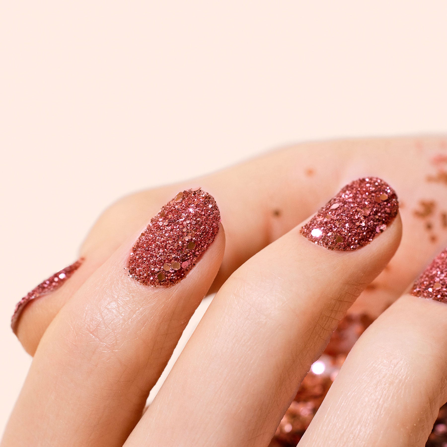 Manucurist Pink Quartz paillettes ongles biodégradables