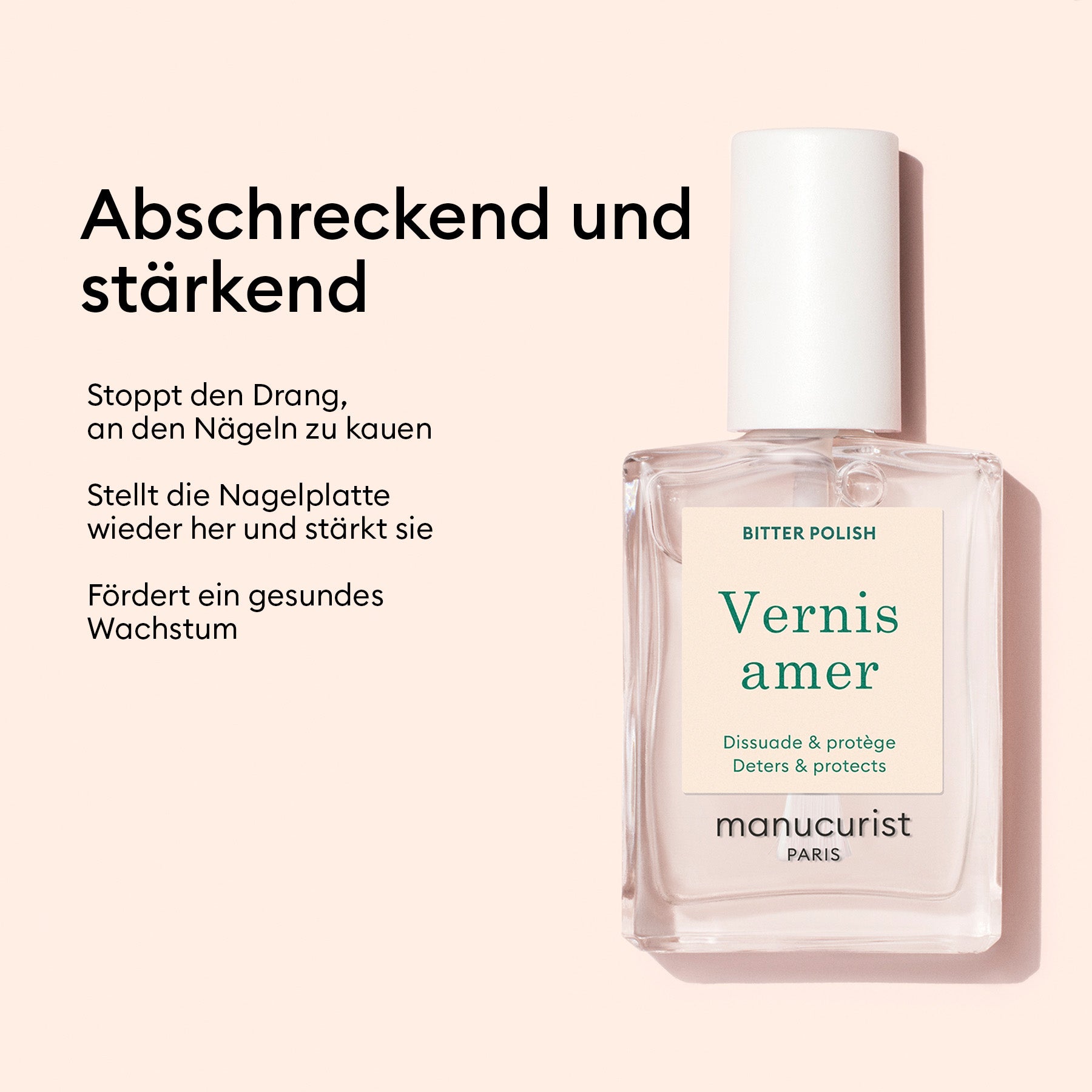 Manucurist Vernis Amer soin ongles anti-rongement