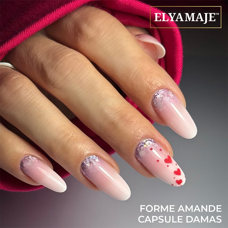 Elyamaje Damas capsules coffin transparentes 50 pcs