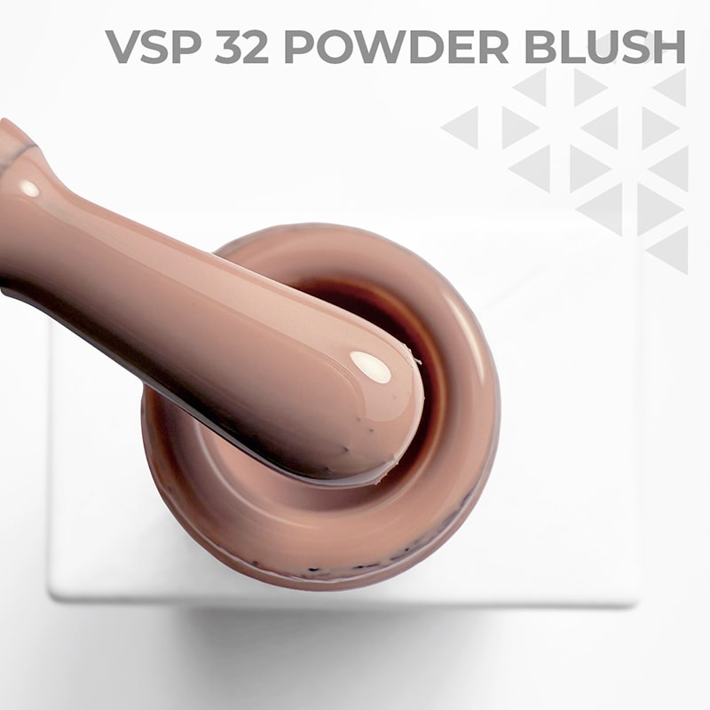 Elyamaje N°32 vernis semi-permanent powder blush nude